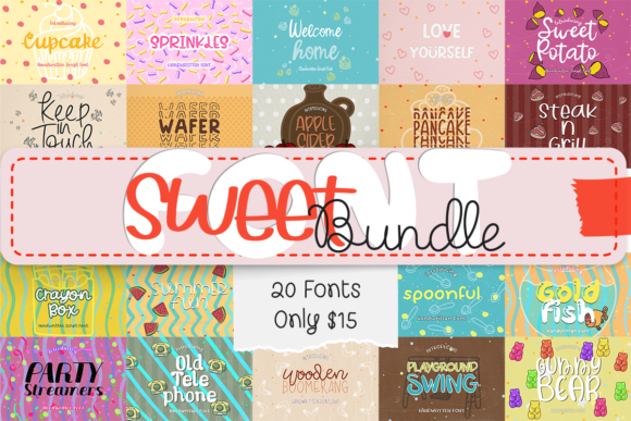 Sweet Font Bundle