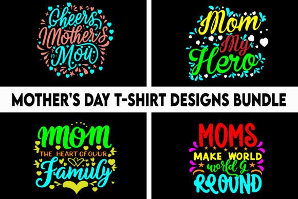 Happy Mothers Day T-Shirt Design Vector