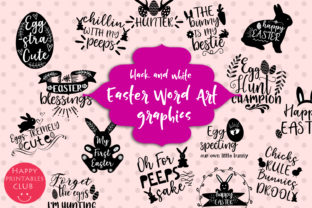 Easter Word Art Clipart Easter Clipart